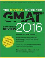 The Official Guide for GMAT Quantitative Review 2016 with Online Question Bank and Exclusive Video 1119042593 Book Cover