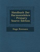 Handbuch Der Harmonielehre 1016101120 Book Cover