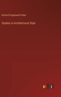 Studies in Architectural Style 3385342708 Book Cover