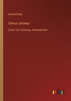 Salvius Julianus: Erster Teil. Einleitung. Personenrecht 3368298887 Book Cover