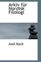 Arkiv für Nordisk Filologi 0469363282 Book Cover