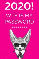 WTF is my password: password book, mordern password keeper, password tracker password log book and internet password organizer, alphabetical password book, Logbook To Protect Usernames, and Password n 1654754366 Book Cover