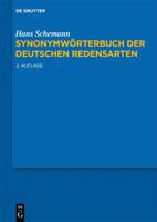 Synonymw�rterbuch Der Deutschen Redensarten 3110217902 Book Cover