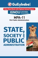 MPA-011 State, Society And Public Administration 9381066434 Book Cover