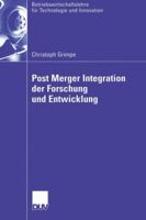 Post Merger Integration Der Forschung Und Entwicklung 3835002023 Book Cover