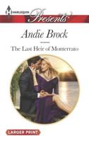 The Last Heir of Monterrato 0373137877 Book Cover