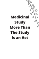 Medicinal study Notebook 1651220220 Book Cover