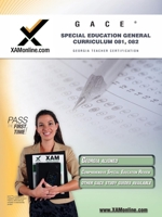 GACE Special Education General Curriculum 081, 082 1581976100 Book Cover
