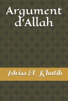 Argument d'Allah (French Edition) B0FNH7WH5L Book Cover