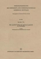 Uber Spezielle Probleme Der Zerkleinerungstechnik Von Weichstoffen 3663032841 Book Cover
