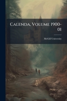 Calenda, Volume 1900-01 1176240587 Book Cover