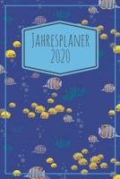Jahresplaner 2020: Terminplaner mit Wochenplaner von September 2019 bis Dezember 2020 zum organisieren, planen und notieren. 174 Seiten in wei� im Format A5 mit gl�nzendem Soft Cover in maritimen Desi 1686161751 Book Cover