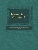 Memoria ..., Volume 2... 1278511245 Book Cover