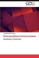 Psicoanalisisuniversidad 3846561401 Book Cover