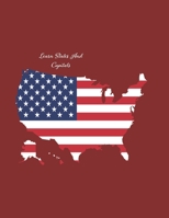 Can I Learn States And Capitals By Coloring Letters? Yes, I Can! B09BGM1TWP Book Cover