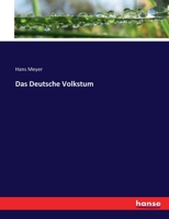 Das Deutsche Volkstum (Classic Reprint) 1167432436 Book Cover