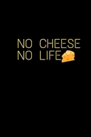 no cheese no life  :: (Composition Book Journal) 6''x9'' Lined Writing Notebook Journal, 120 Pages 1679594249 Book Cover