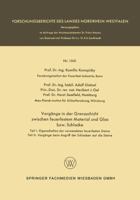 Vorgange in Der Grenzschicht Zwischen Feuerfestem Material Und Glas Bzw. Schlacke 3663066134 Book Cover