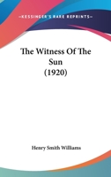 The Witness Of The Sun 1165685337 Book Cover