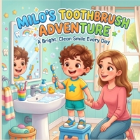 Milo's Toothbrush Adventure | 3 to 7 years |: A Bright, Clean Smile Every Day (Wondersprout Stories) B0HG1XPG86 Book Cover