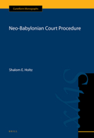 Neo-Babylonian Court Procedure 9004174966 Book Cover