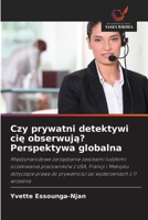Czy prywatni detektywi cie obserwuja? Perspektywa globalna (Polish Edition) 6208481090 Book Cover