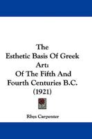 Esthetic Basis of Greek Art 0253200199 Book Cover