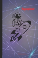 Tagesplaner: Tagesplaner für angehende Astronauten | A5 | für über 100 Tage | Tagebuch für Kinder | Notizbuch Astronaut | Ernährungsprotokoll für ... | Motiv Astronaut (German Edition) B083XVFZ7Y Book Cover