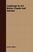 Landscape in Art Before Claude & Salvator 1357145535 Book Cover