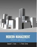 Modern Management 0132106345 Book Cover