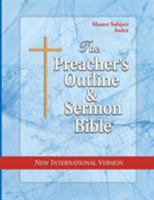 Preacher's Outline and Sermon Bible, NT, NIV: Master Subject Index 1574070894 Book Cover