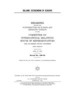 Islamic extremism in Europe 1709115866 Book Cover
