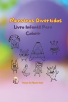 MONSTROS DIVERTIDOS PARA PINTAR E BRINCAR: TURMA DA PIPOCA DOCE (Portuguese Edition) B0DPQRSG4K Book Cover