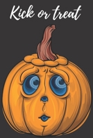 Kick Or Treat Journal for Pregnant Women: Composition Notebook for Monthly Checklist, Activites, Doctor visits 1691052868 Book Cover