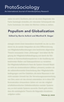 Populism and Globalization: ProtoSociology Volume 37 3753481742 Book Cover