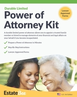 Durable Limited Power of Attorney Kit: Make Your Own Power of Attorney in Minutes 1913889033 Book Cover