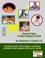 Practice Tests in Math Kangaroo Style for Students in Grades 5-6 1945755016 Book Cover