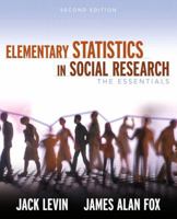 Elementary Statistics in Social Research: Essentials 020548493X Book Cover