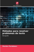 Métodos para resolver problemas de texto 663019179X Book Cover