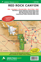 Red Rock Canyon, NV No. 2474S (Green Trails Maps) 1680514679 Book Cover