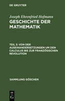 Von Der Auseinandersetzungen Um Den Calculus Bis Zur Franz�sischen Revolution 3111195708 Book Cover