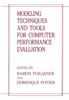 Modeling Techniques and Tools for Computer Performance Evaluation 1461278538 Book Cover