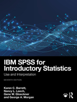 IBM SPSS for Introductory Statistics: Use and Interpretation 1032410302 Book Cover