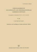Gedanken Und Vorschlage Zur Auslese Technischer Talente 3663063216 Book Cover