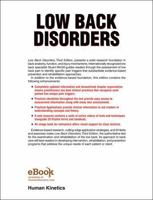 Low Back Disorders: Evidence-based Prevention and Rehabilitation 0736066926 Book Cover