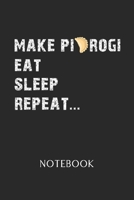 Notebook: Pierogi - Daily Diary - Polish Cuisine - 6 X 9 Inch A5 - Poland Food Doodle Book - 120 Graph Grid Ruled Pages - Gridded Paper For Writing, Notes, Doodling and Tracking - Gift 1674489919 Book Cover