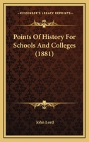 Points of History 1166994015 Book Cover