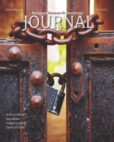 Religion Research Institute Journal: Fall 2020 B08FRV6MHX Book Cover