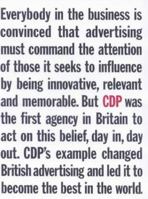 CDP : Home of British Advertising 0713484039 Book Cover