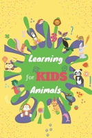 learning animals for kids: Fun with Numbers, Letters, Shapes, Colors, and Animals, student, kindergarten,kid, boy, girl, son, daughter, stories, writing B0892B4DB2 Book Cover
